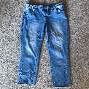 Maurice’s cropped jeans